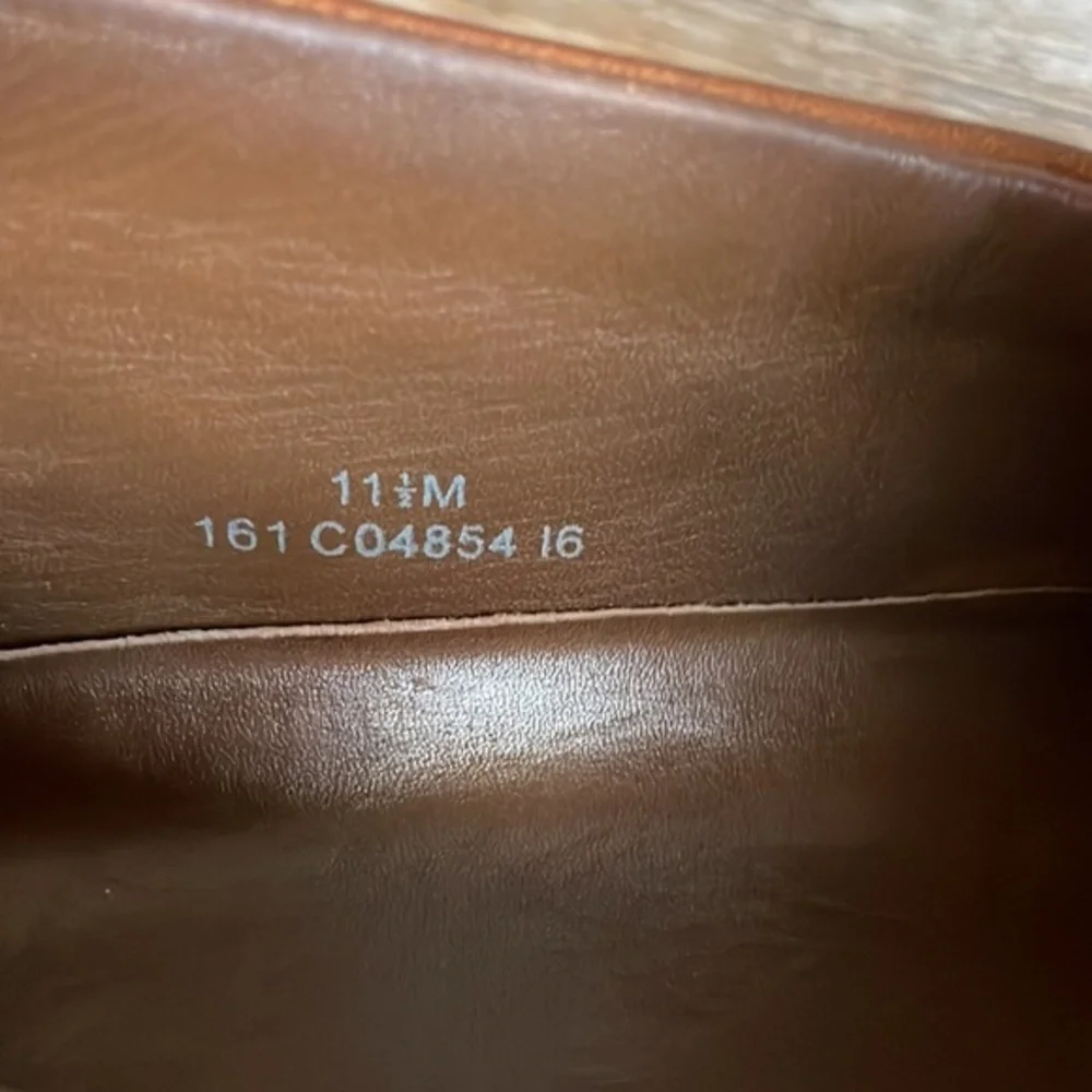 COLE HAAN by Nike-Air Men’s Brown Leather Loafers, Size 11.5